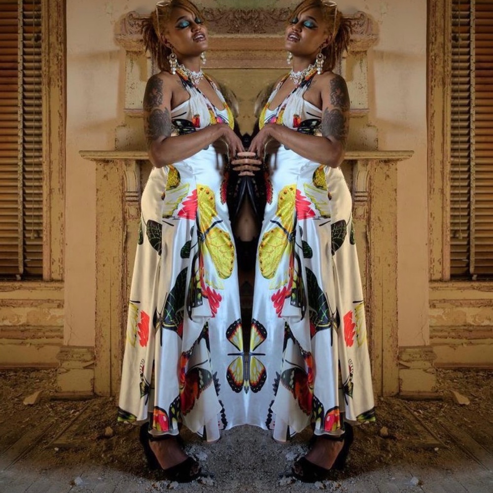 Mary L Couture Butterfly Gown